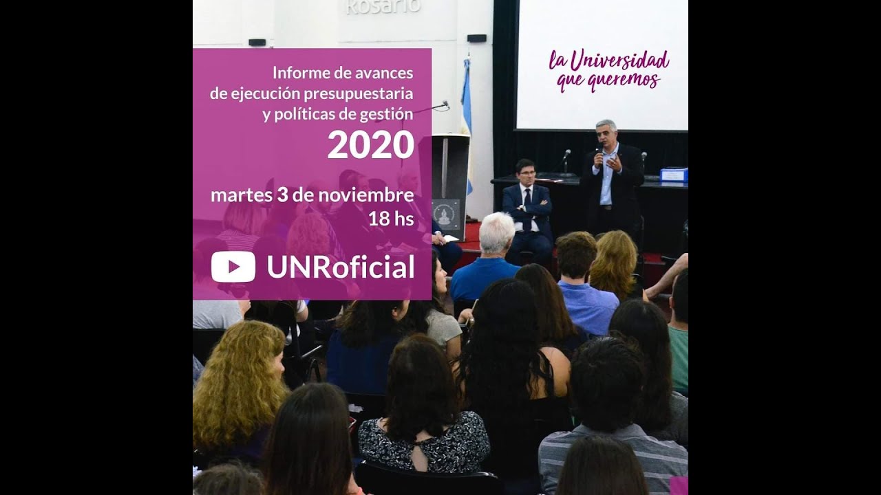 Informe de avances de ejecución presupuestaria y políticas de gestión 2020