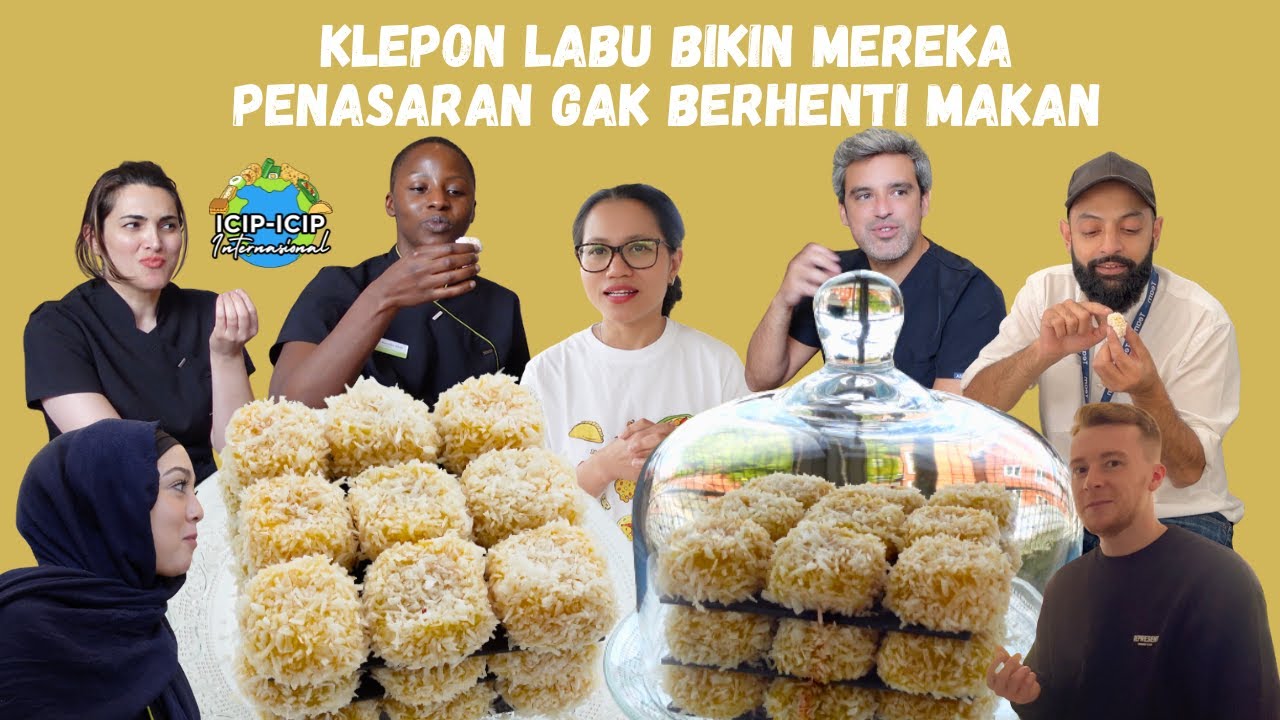 KLEPON LABU BIKIN MEREKA PENASARAN DAN GAK BERHENTI MAKAN