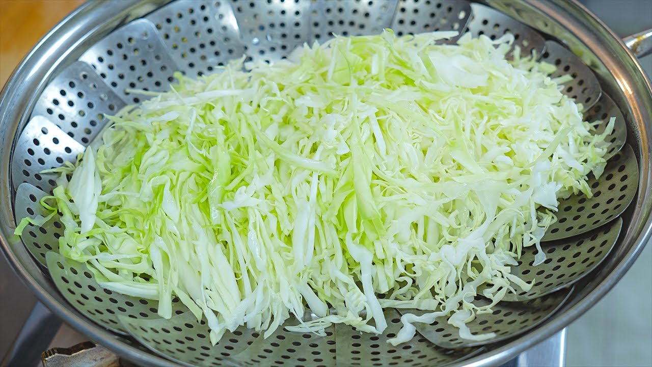 양배추가 집에 있다면 이렇게 꼭 드셔 보세요👍! 먹어 본 양배추 요리 중 최고😃! 양배추 요리