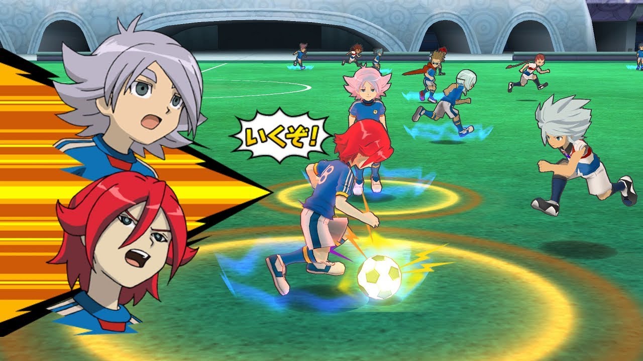 Inazuma Eleven Go Strikers 2013 Inazuma Japan Vs Chaos Angels Wii 1080p (Dolphin/Gameplay)