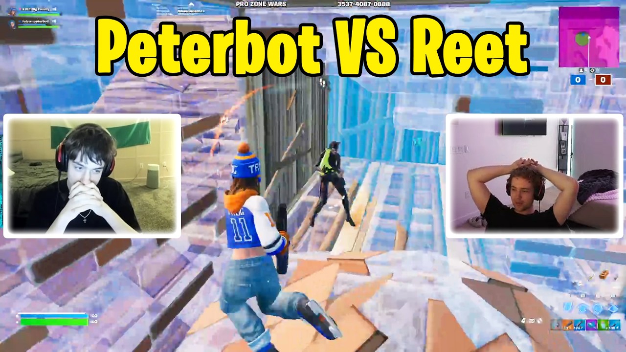 Peterbot Faxuty VS Reet Fraanticc 2v2 Zonewars!