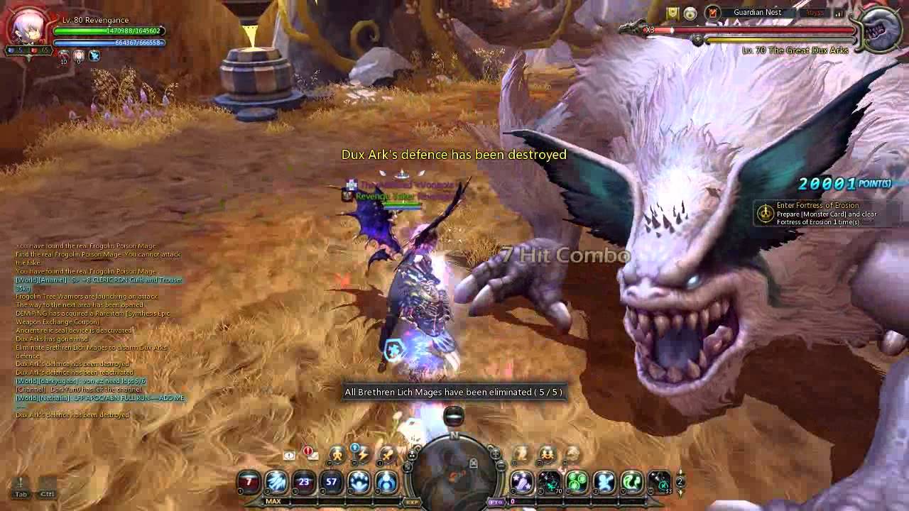 Guardian Nest Gladiator Solo [ Dragon Nest SEA ]