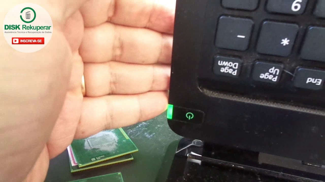 Notebook Sony Vaio as vezes liga e as vezes não. Sem reparo!
