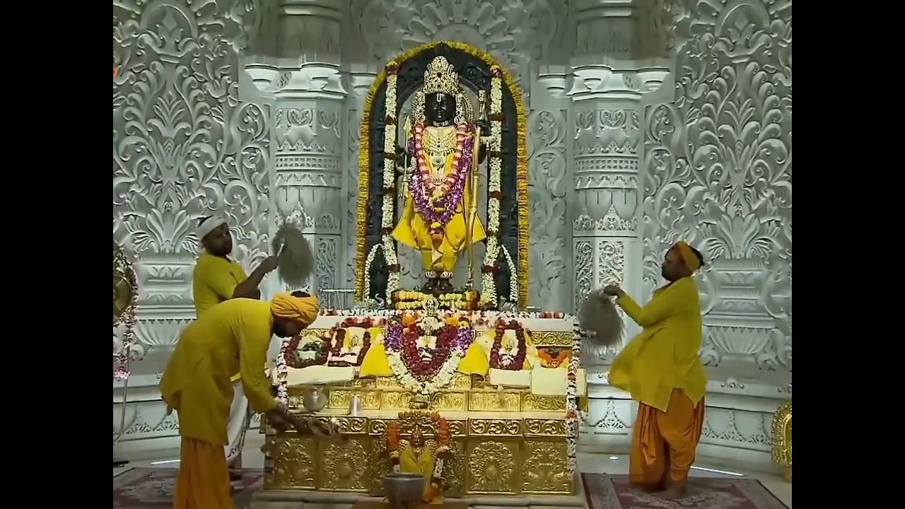 #श्री #रामलला #रामजन्मभूमि मंगला श्रृंगार आरती दर्शन दिनांक–26-06-25 गुरुवार #viral #video #ram