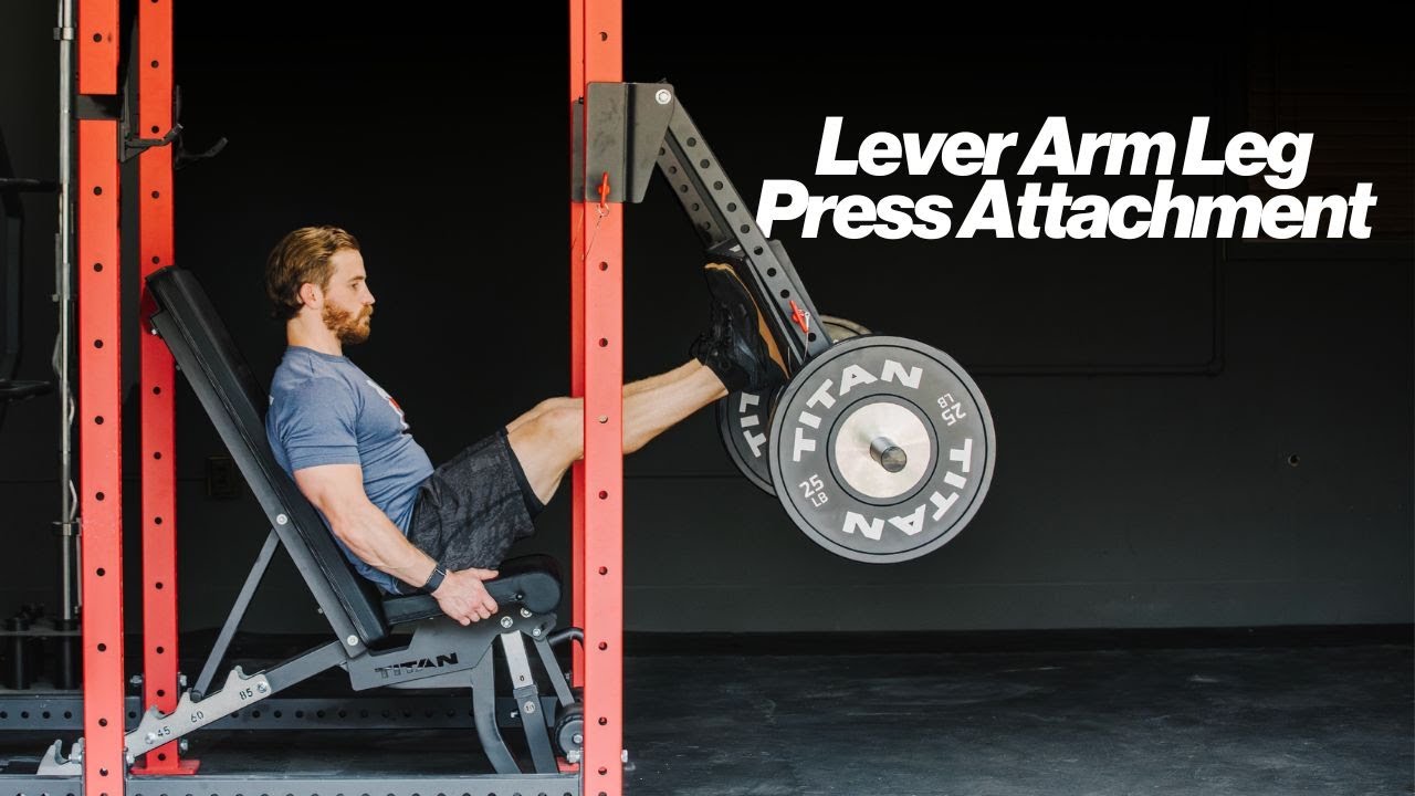 Lever Arm Leg Press Attachment | Titan Fitness