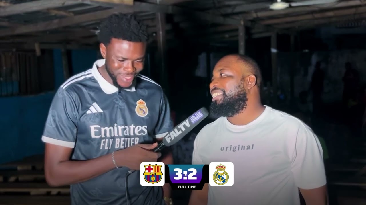 BARCELONA 3:2 REAL MADRID SUPER CUP FINALS l NIGERIAN FAN REACTION 