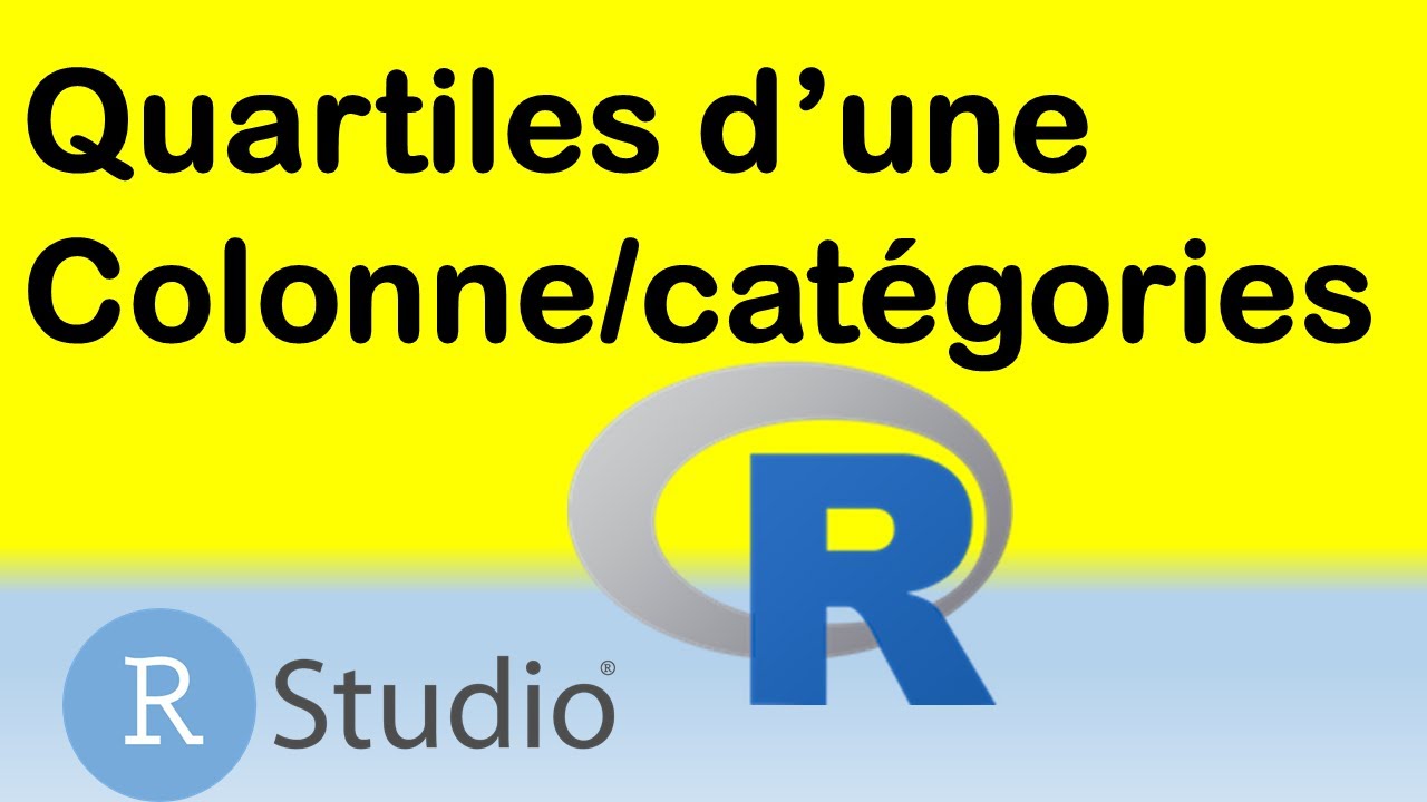 Comment calculer les quartiles dans R