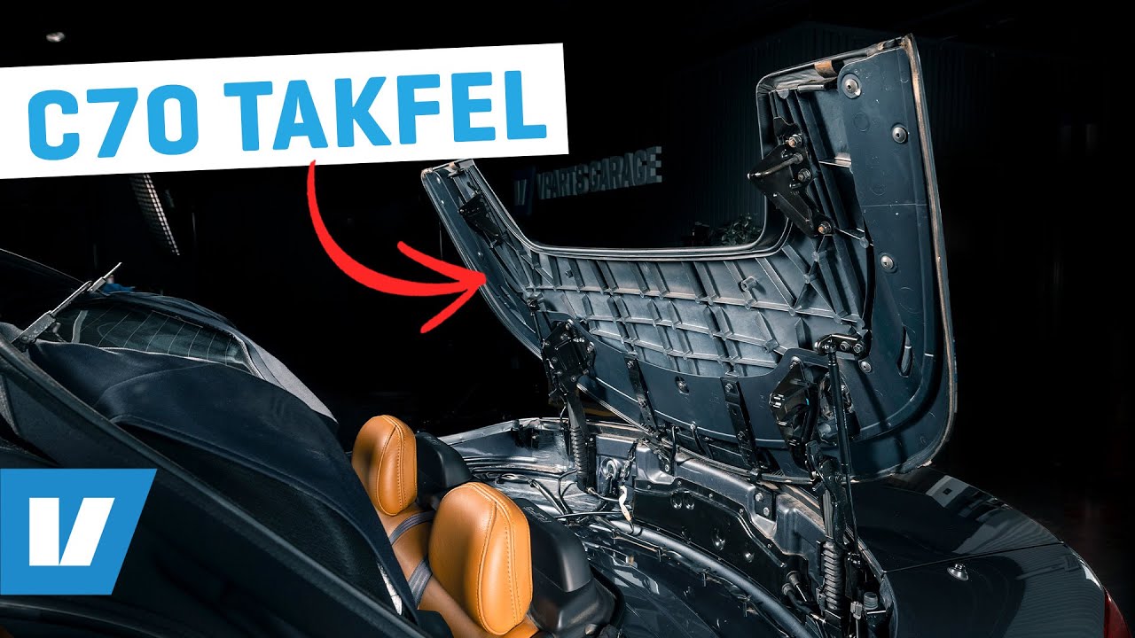 Har cabben fastnat? Vi öppnar locket manuellt och byter wire på C70 Cab 97-05