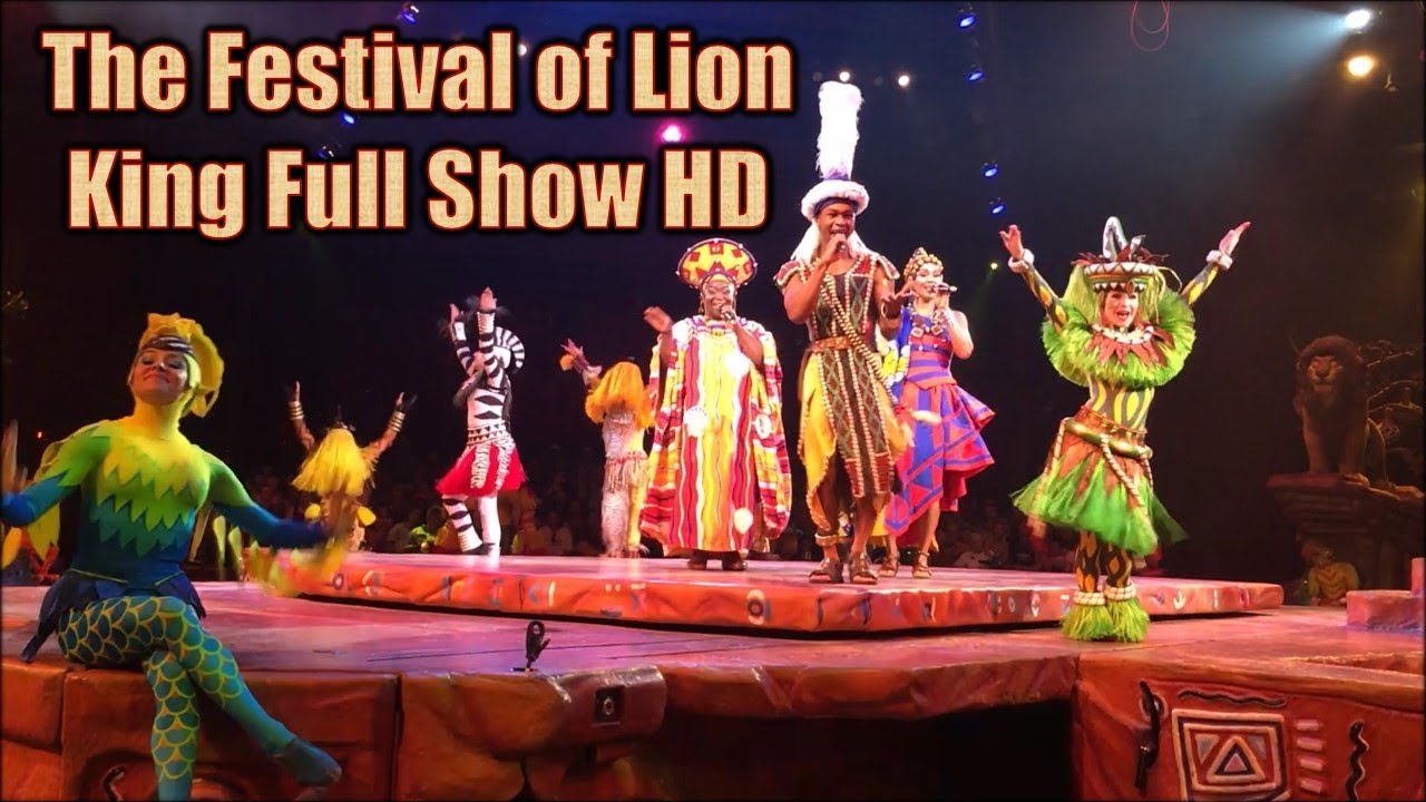 Disney's Festival of the Lion King FULL SHOW HD 2017 Animal Kingdom Disney World