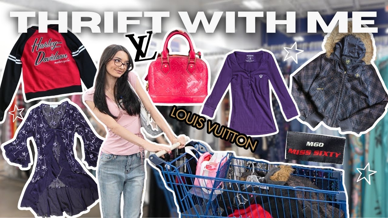 THRIFT WITH ME: Y2K Designer Finds!!! I'm shocked!! 😱