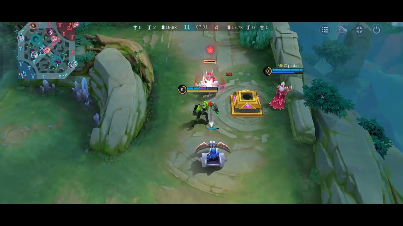 Xborg perfect hero to play exp lane #mlb #mobilelegends 