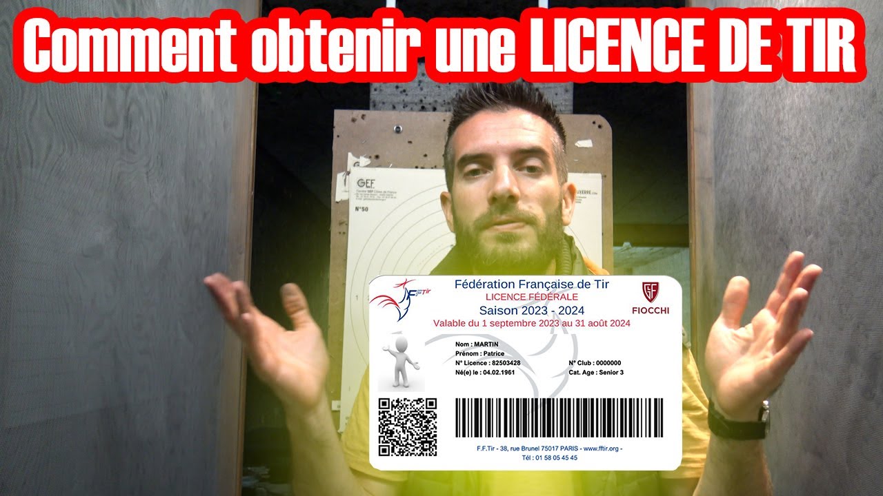 Comment obtenir une licence de tir, ce n'est pas compliqu&eacute;