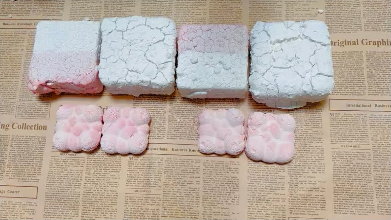 Chalk block pasted pinky 🩷💗 soft , crunchy 