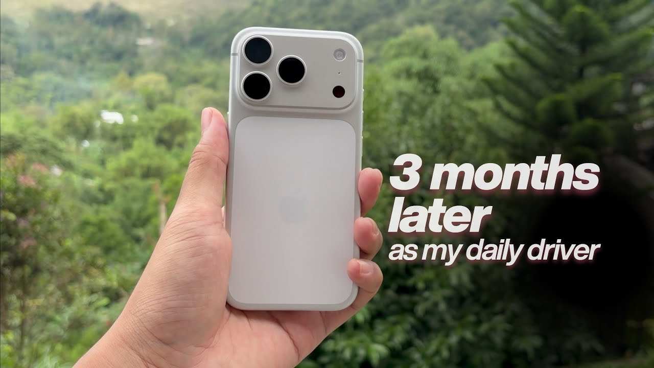 Обзор iPhone 17 Pro: 3 месяца спустя в качестве моего основного телефона.