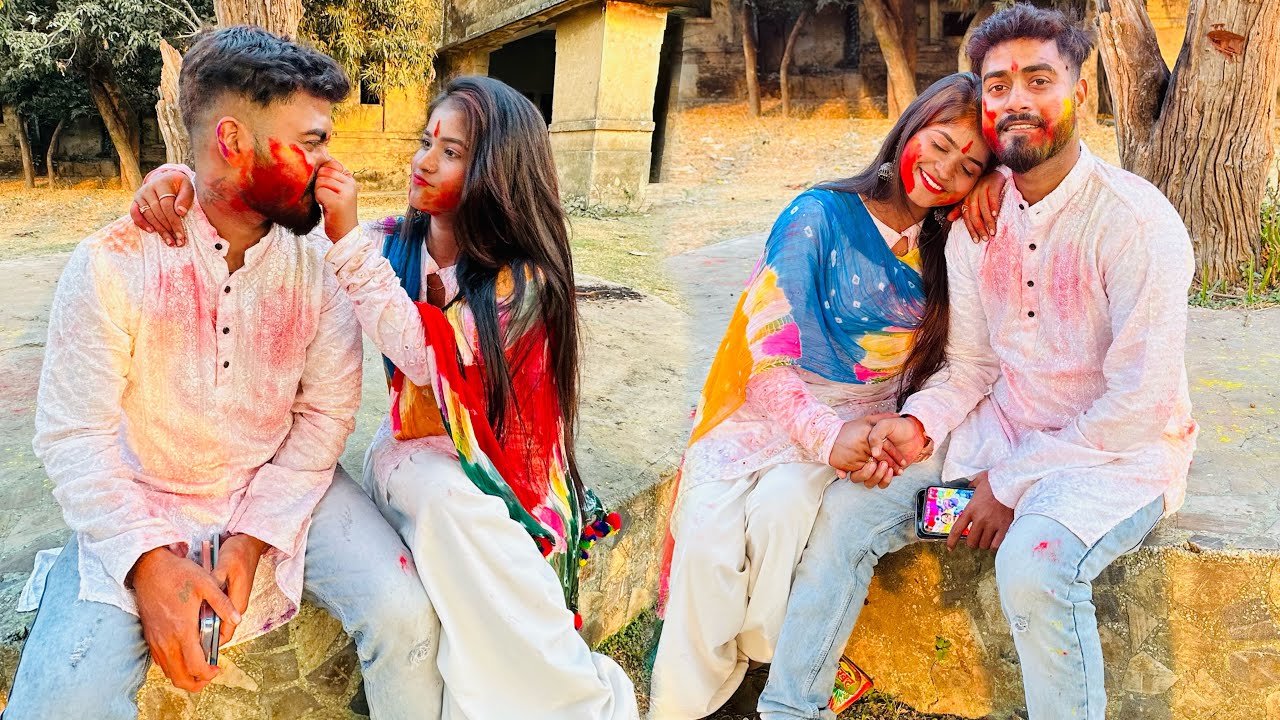 Mithi সাথে প্রথমবার হোলি খেললাম /Holi vlogs