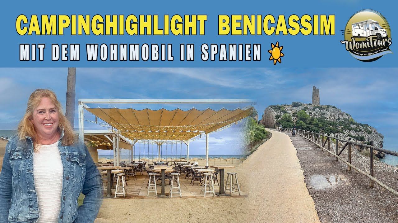 Camping Benicàssim - Stellplatzführung & E-Bike-Tour entlang der Küste 