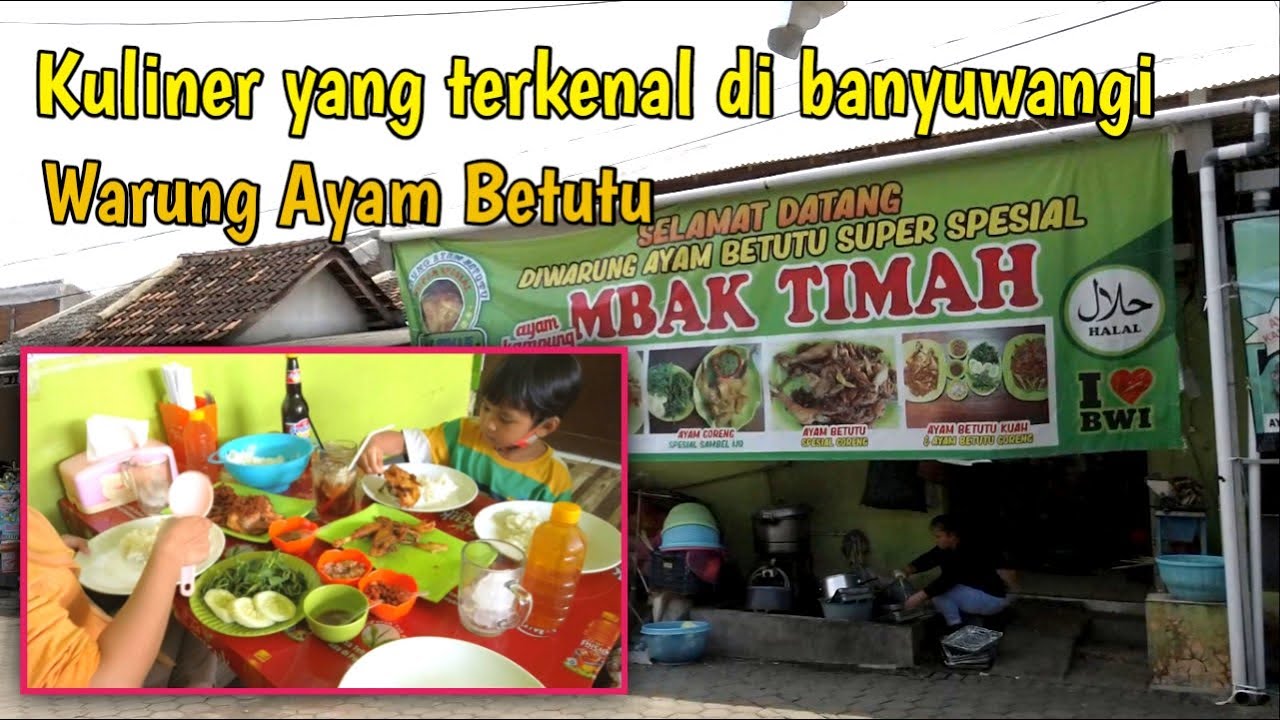 Kuliner Ayam Betutu Mbak Timah Banyuwangi Rasanya luar biasa