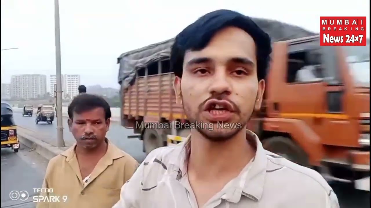 Mumbai : Kurla Sclr Bridge Par Hua Accident