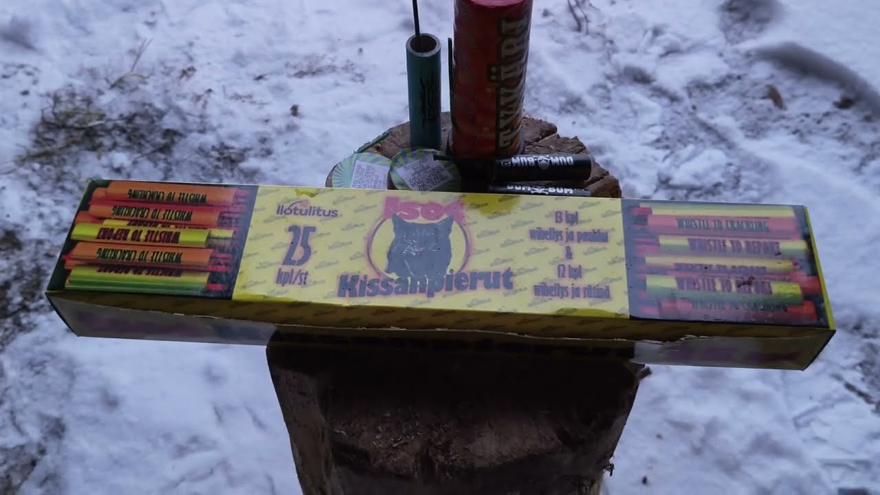 Uusi Kissanpieru tikkuraketti testiss&auml; (2025)