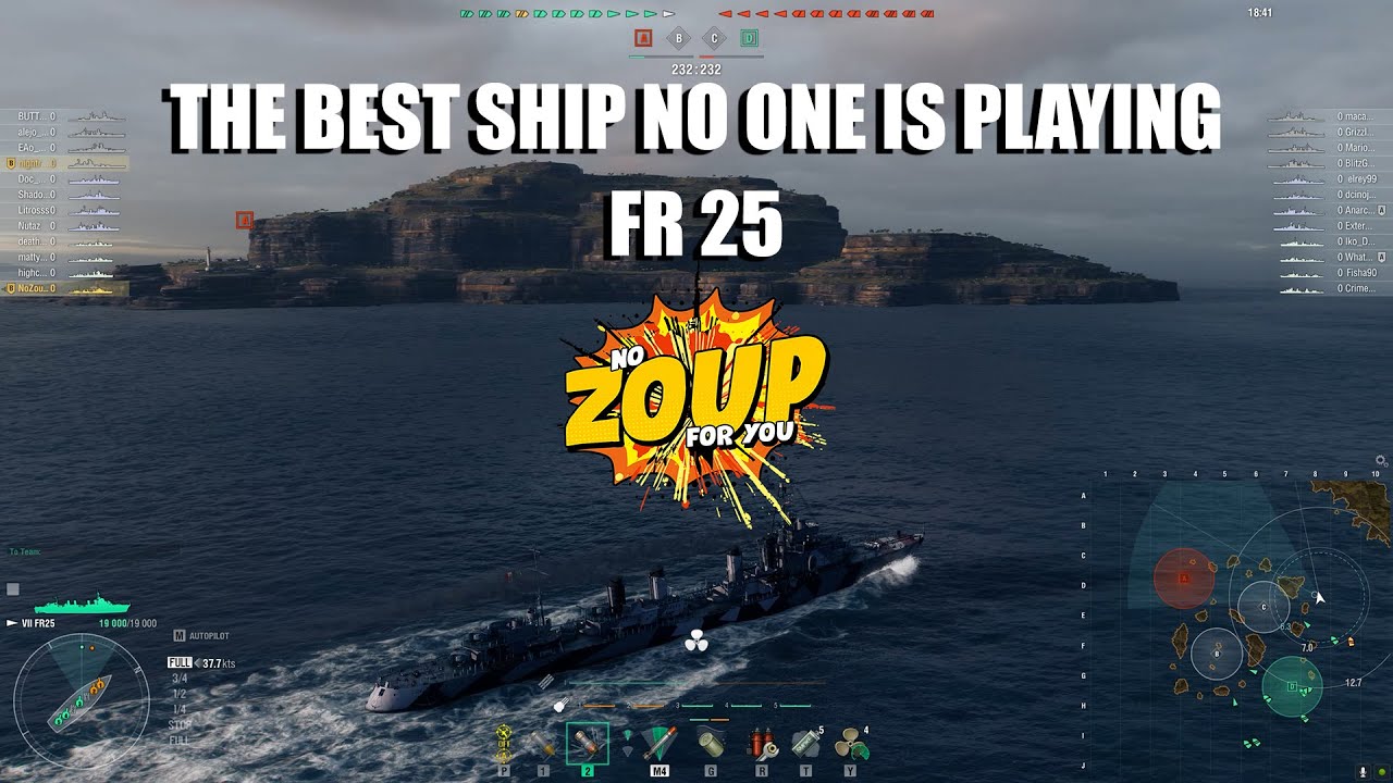 #shorts the Best Ship in WoWS No one is Playing   FR25 Ninja