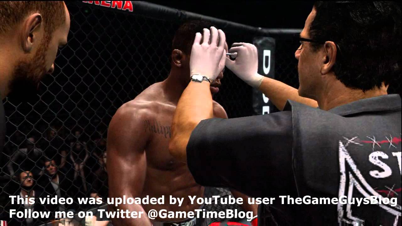 UFC Undisputed 3 Gameplay: Rashad Evans vs. Jon Jones - Xbox 360 simulation