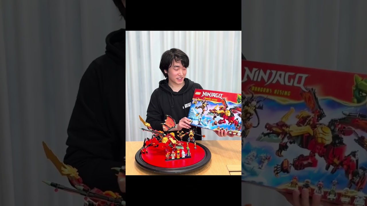 Представляем НОВУЮ серию летних наборов #Ninjago 2026! #lego #legoninjago #dragonsrising