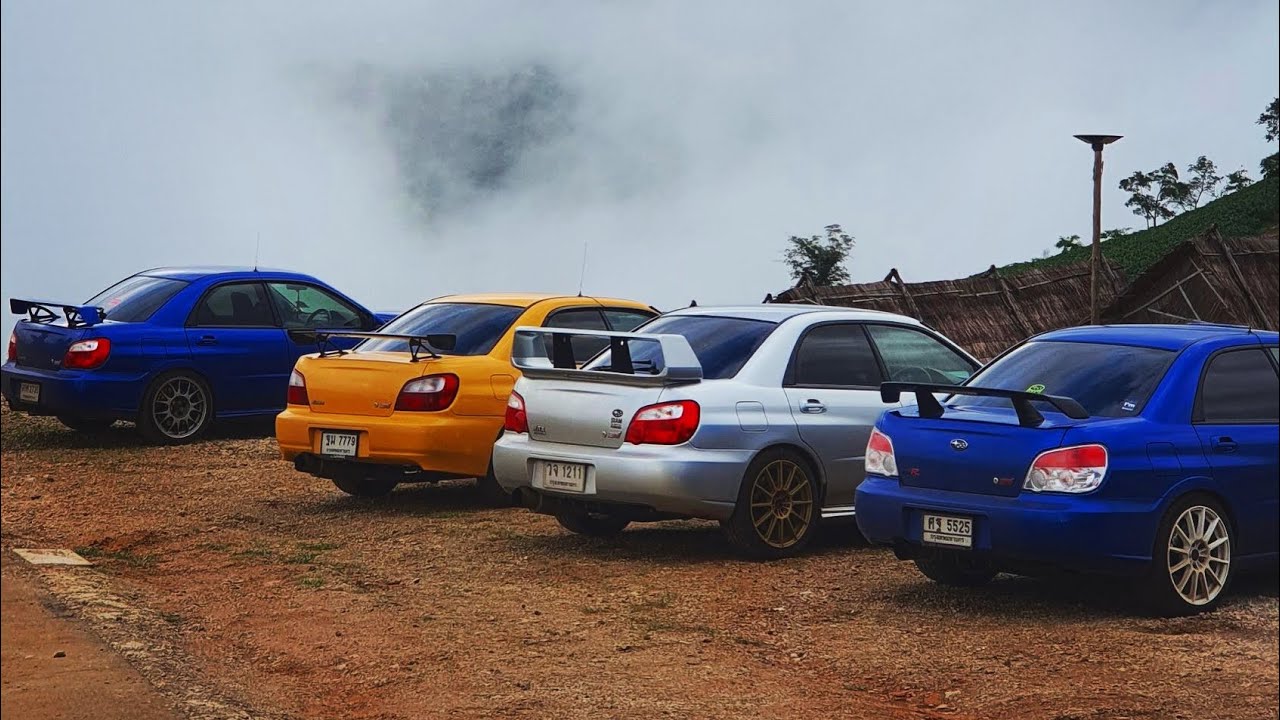 Wrx Sti Cruising 500km Bangkok to Tak , Thailand