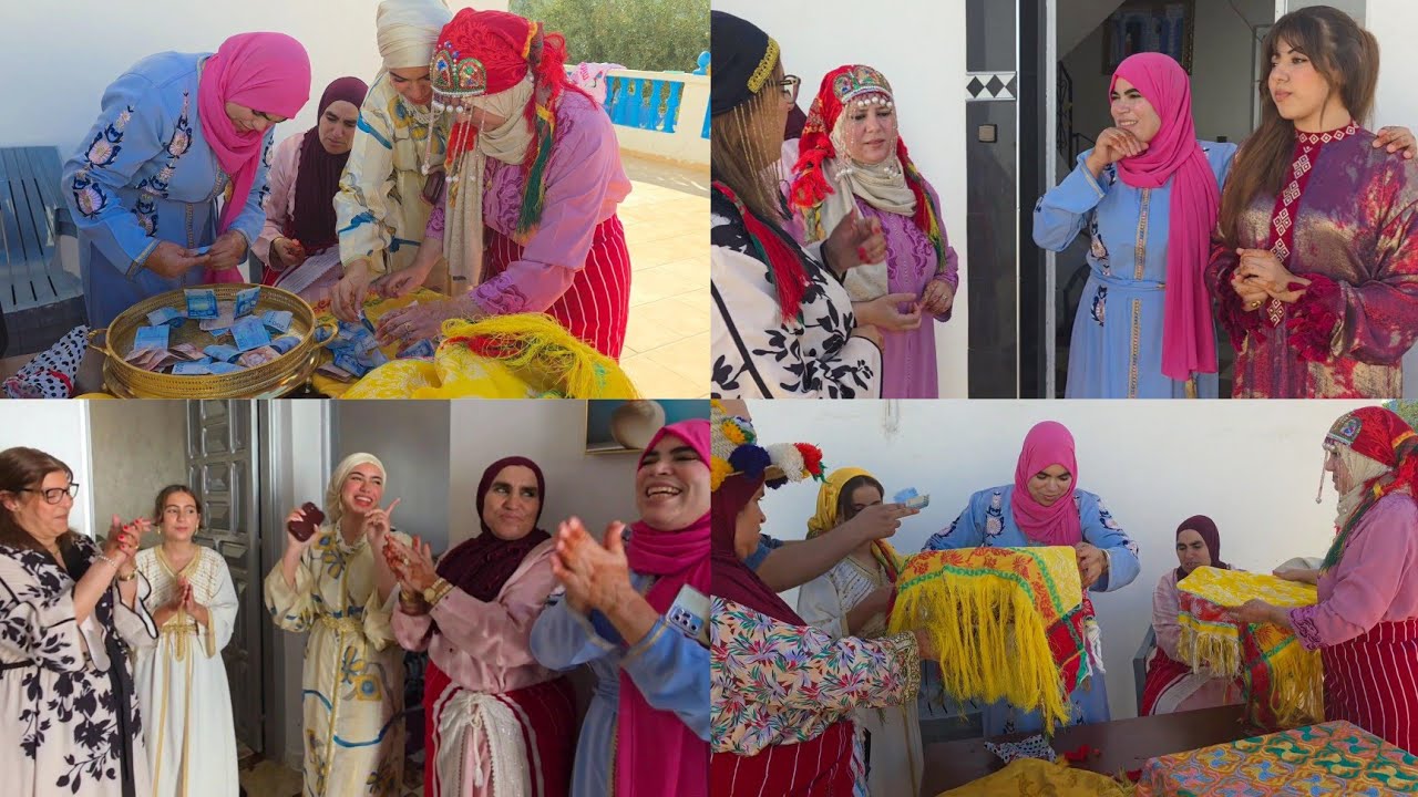 الهْدِية لي دارت عزيزة وسعاد ونعيمة في عرس محمد أكبر مفاجئة بهرات الحضور😍