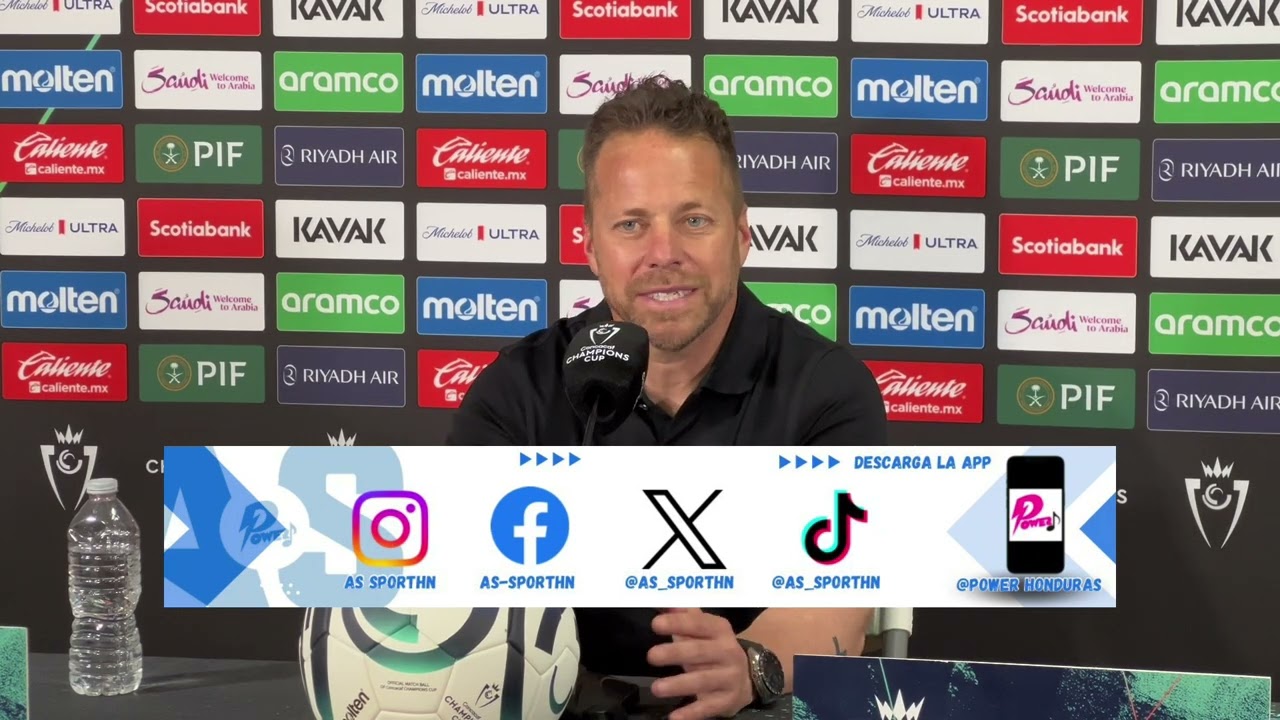 Conferencia de prensa Marc Do Santos DT de LAFC tras la victoria 6-1 ante Real España 