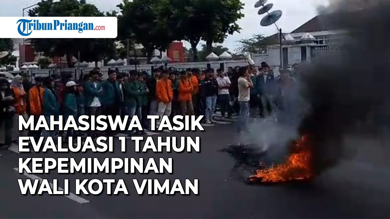 Mahasiswa Tagih Janji Politik Walkot Tasik Viman di Satu Tahun Kepemimpinan