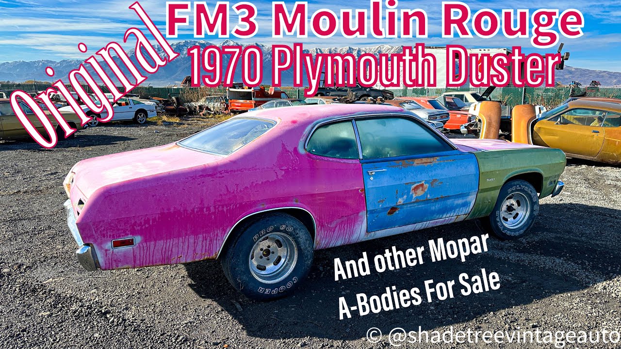EP 112 SUPER RARE PINK 70 Plymouth Duster, and it’s available. Other Mopars For Sale too!