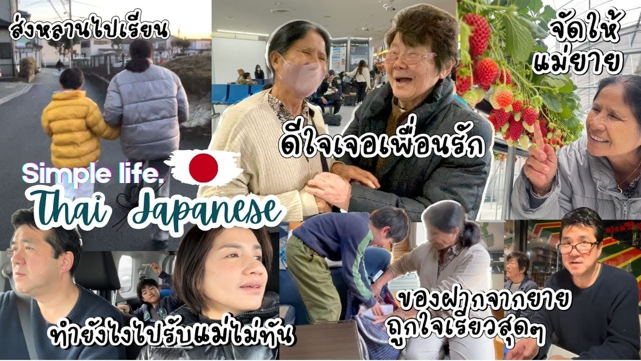 คิดถึงทุกคนที่ญี่ปุ่นยอมเสี่ยงนั่งเครื่องบินมาคนเดียว แต่ลูกเจอหิมะไปรับไม่ทัน |ชีวิตบ้านๆ🇯🇵71