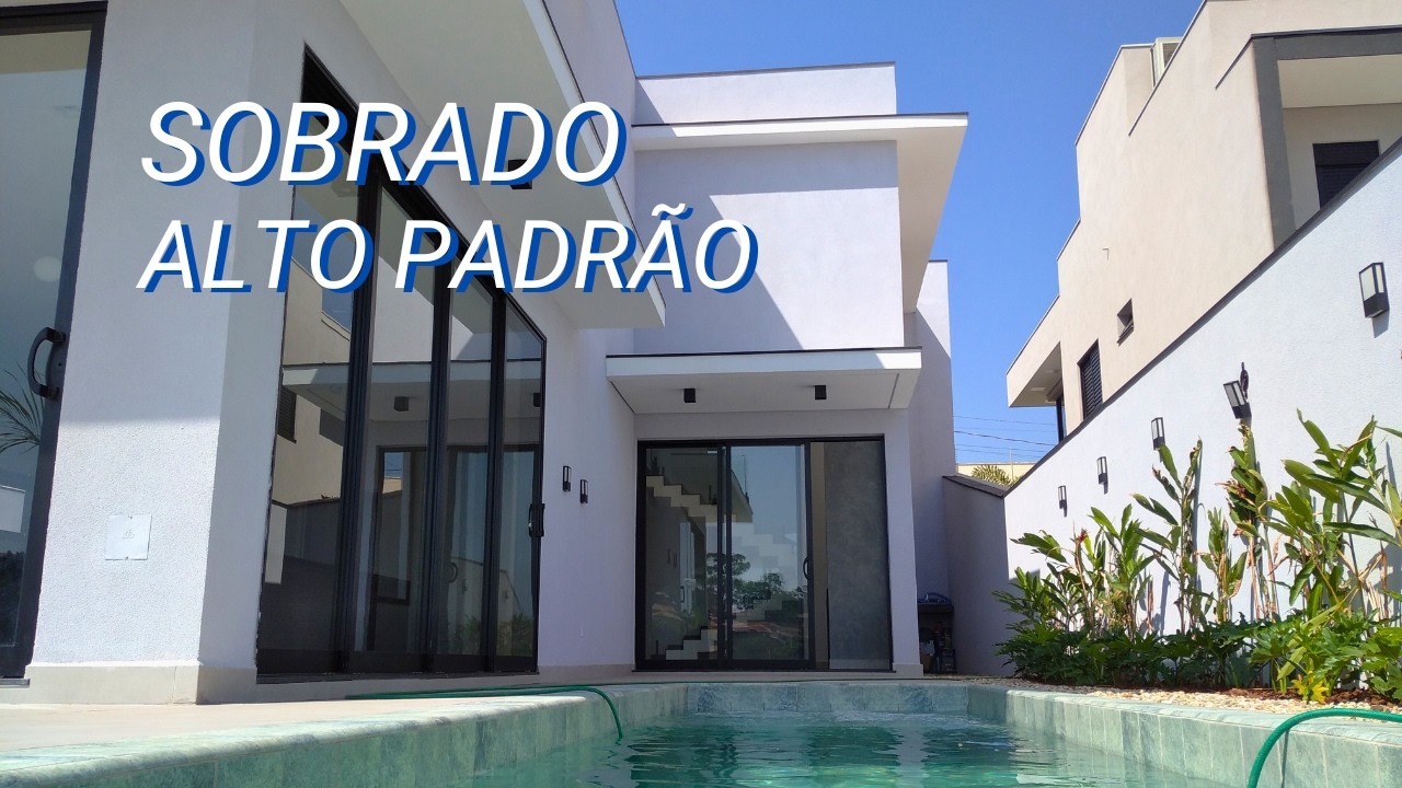 SOBRADO MODERNO CONDOMÍNIO ITATIBA SP