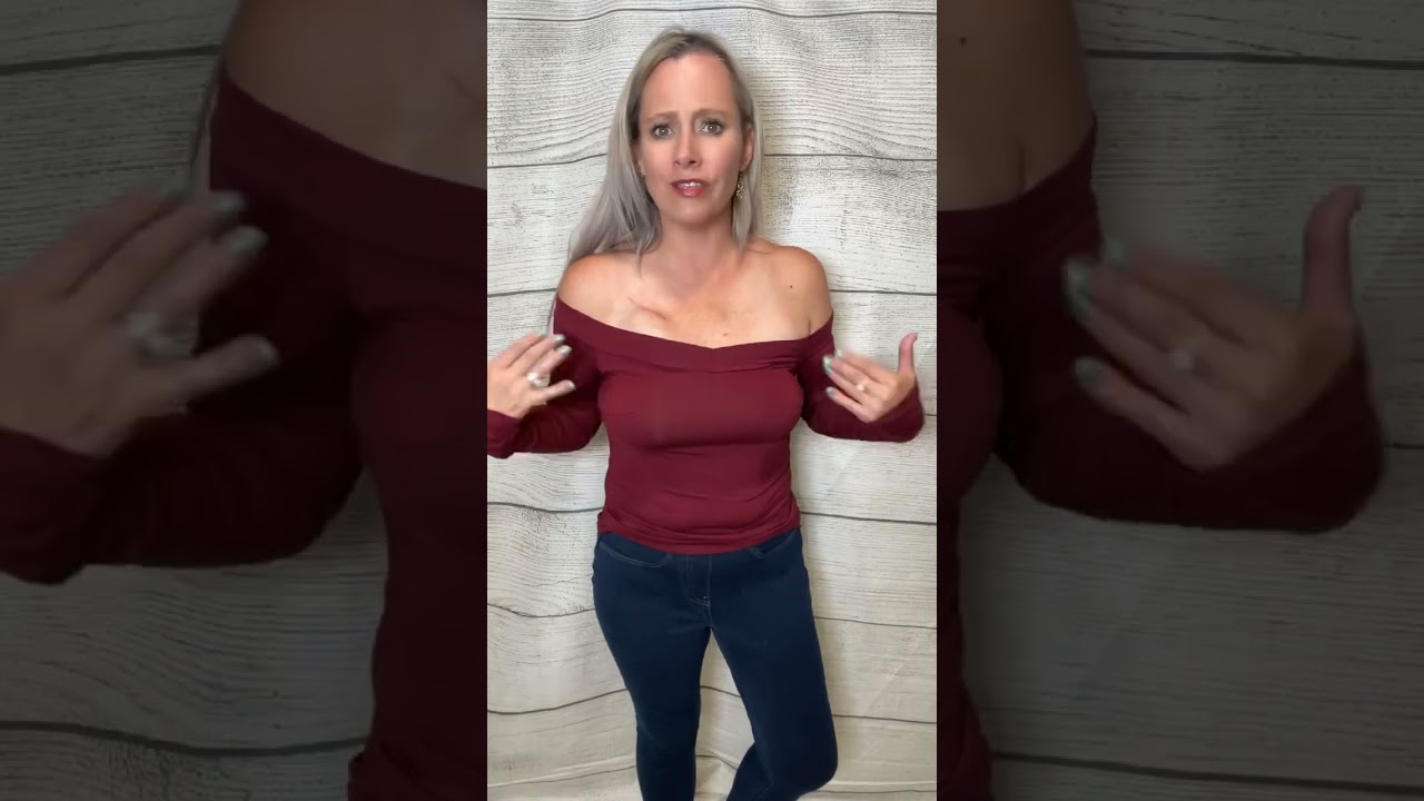 Beautiful off the shoulder top