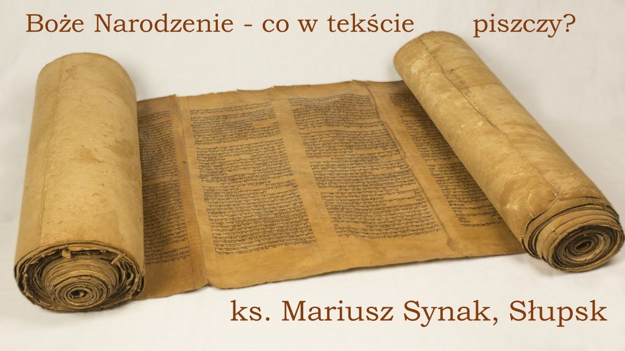 Boże Narodzenie - co w tekstach piszczy? Pogadanka ks. Mariusza Synaka