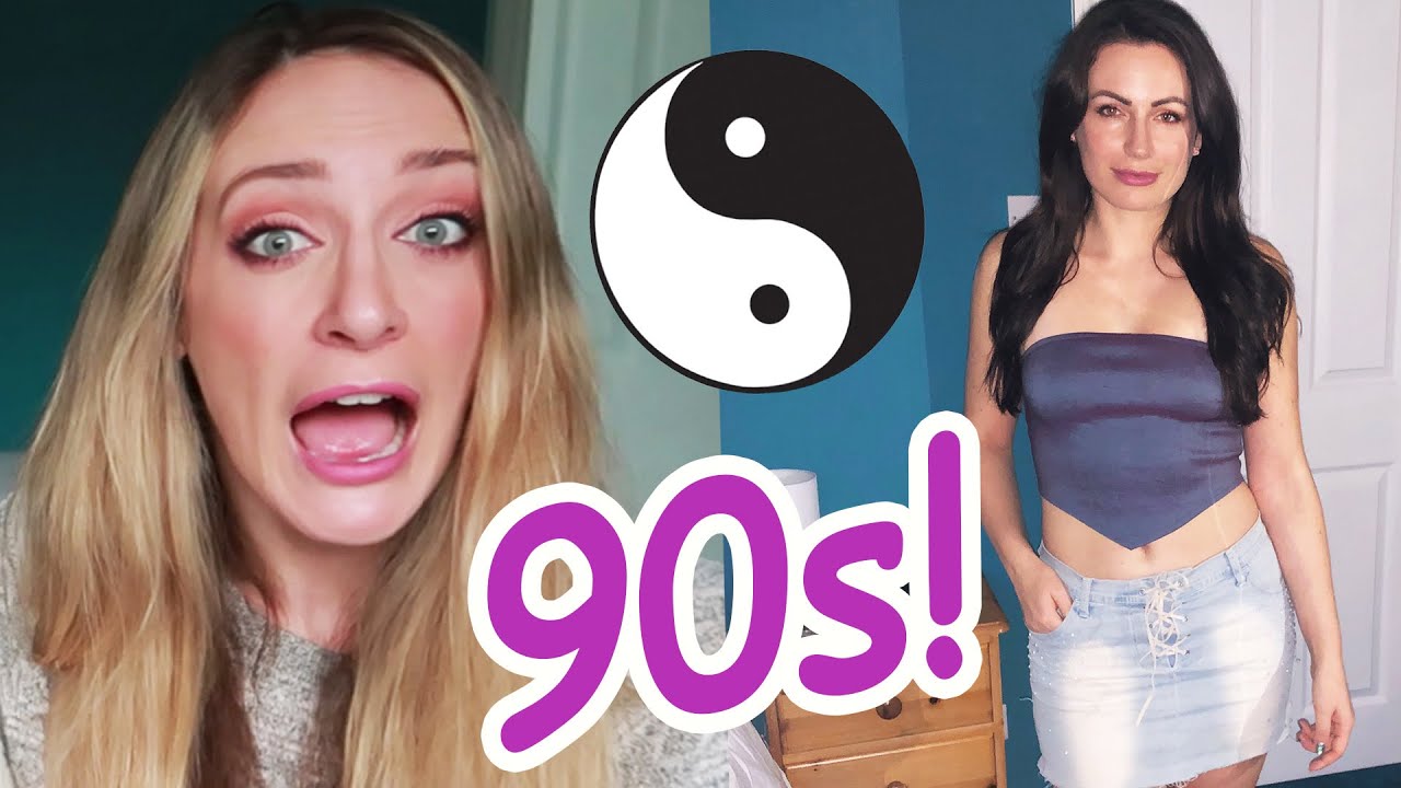 90s Style Challenge- Our Childhood Closet!