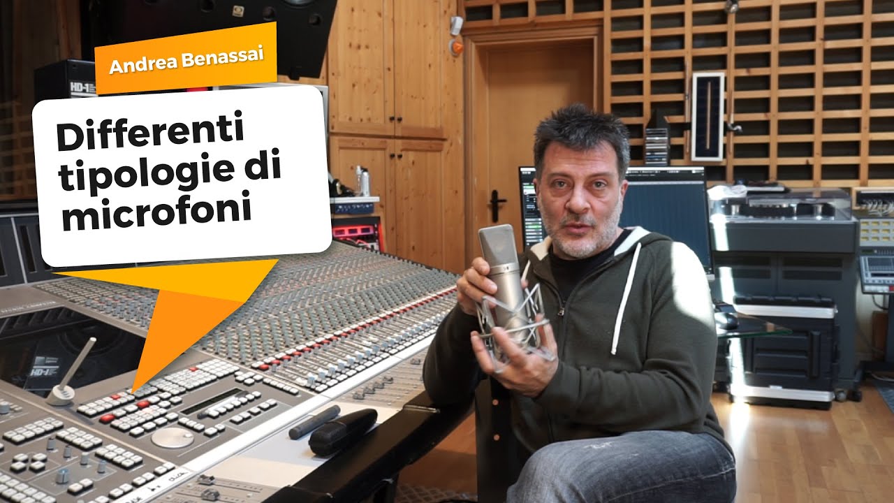 Tipologie di microfoni. Risponde Andrea Benassai Docente Jam Academy