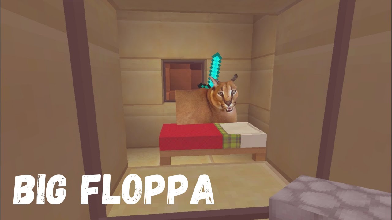 Big Floppa Chilling In Bed