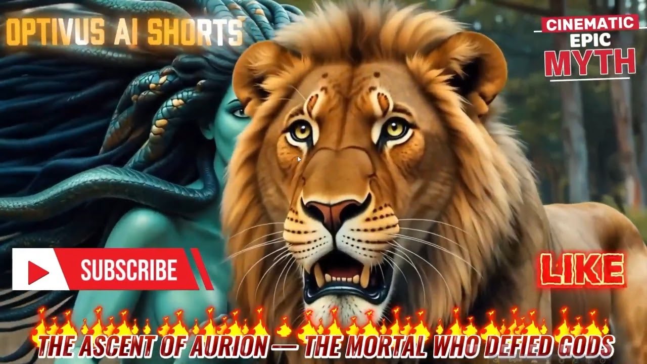 Cinematic Myth Series | THE ASCENT OF AURION THE MORTAL WHO DEFIED GODS | OPTIVUS AI SHORTS