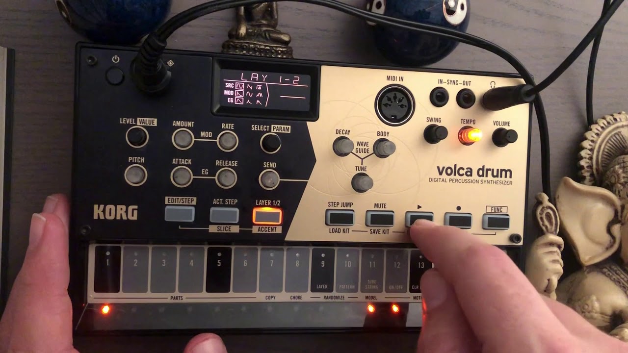Korg Volca Drum Tutorial Italiano