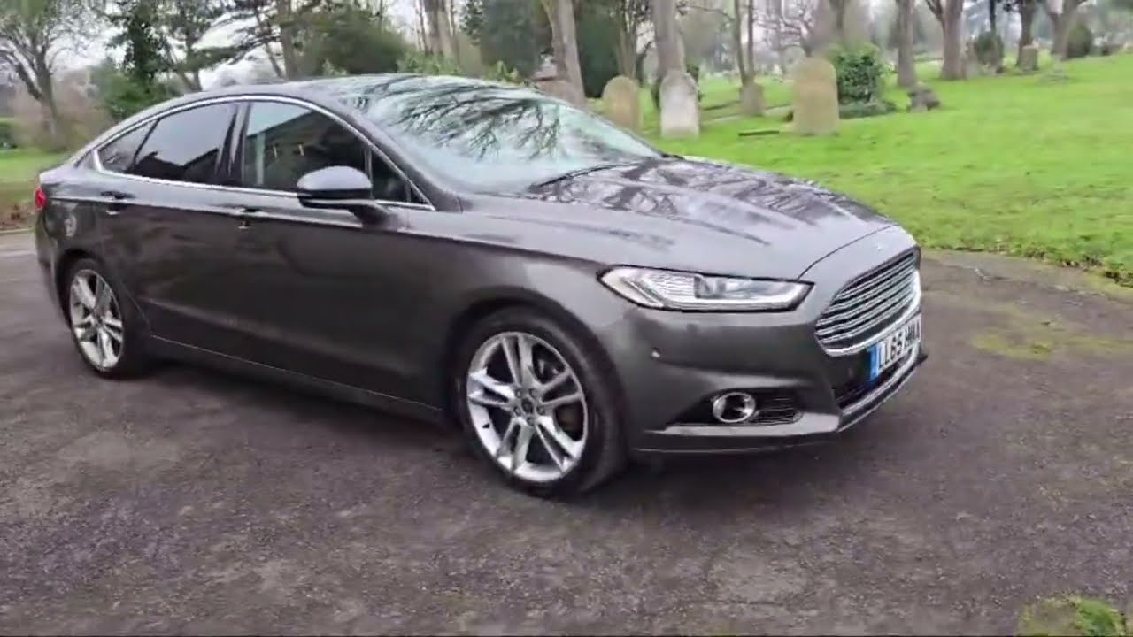 REVIEW OF 2015 Ford Mondeo 2.0 TDCi Titanium Powershift Euro 6 (s/s) 5dr +2 Keys (ll65hna)