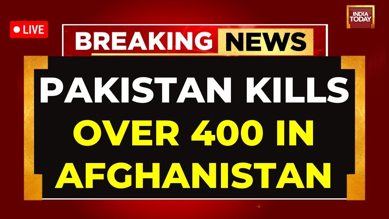 Pakistan Afghanistan War News | Pakistan Attacks Afghanistan | Pakistan Kills Over 400 in Afghan