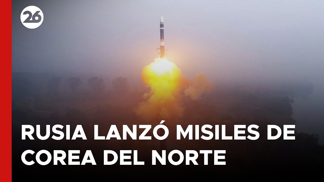 🚨 RUSIA lanzó contra UCRANIA MISILES fabricados en COREA DEL NORTE