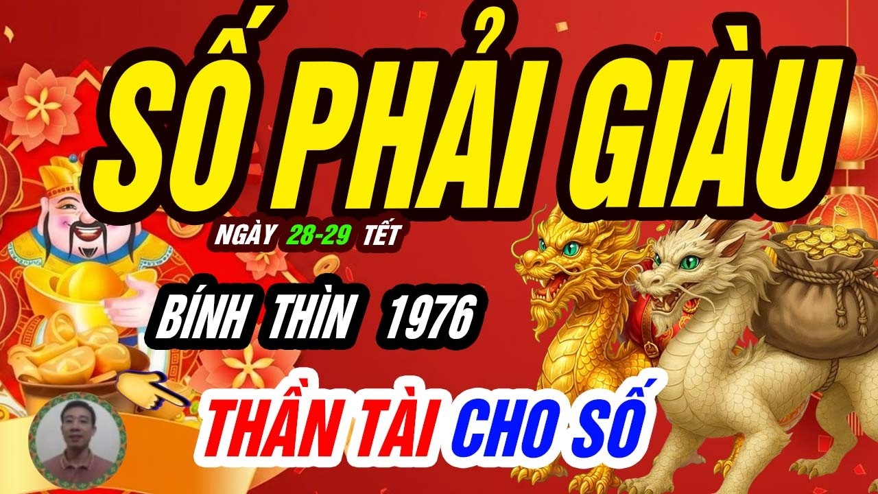 🐲 Thiên Thời Hội Tụ! BÍNH THÌN 1976 Xoay Chuyển Cục Diện Đúng 2 Ngày vàng cuối năm