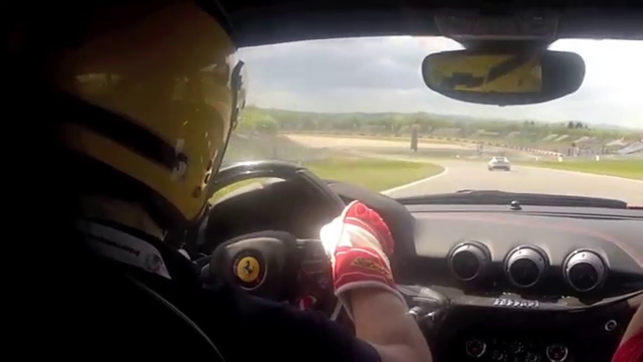 Ferrari F12berlinetta and Jaguar F-TYPE R &ndash; Autoropa at N&uuml;rburgring 2015