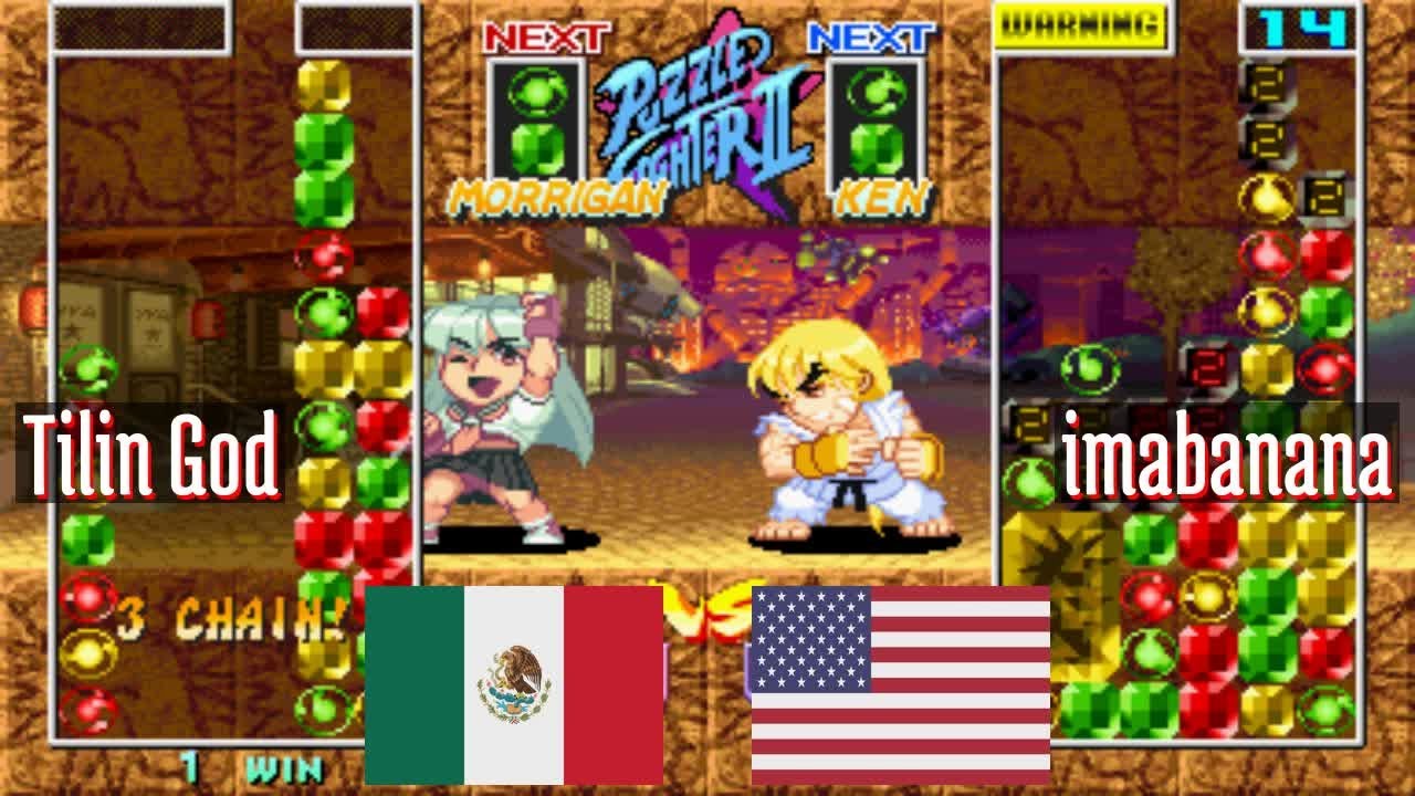 FT5 @spf2t: Tilin God (MX) vs imabanana (US) [Super Puzzle Fighter II Turbo spf2 Fightcade] Jan 3