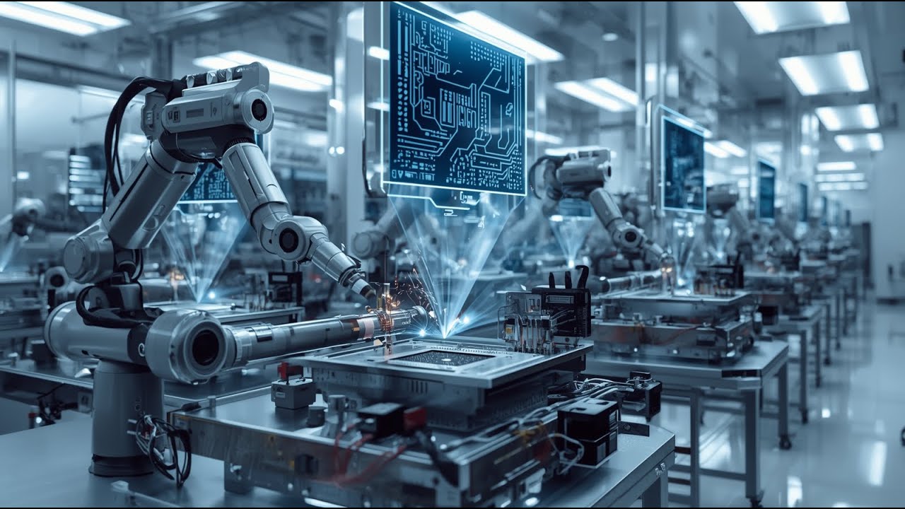Future Factory 2050 &ndash; Inside an Ultra-Modern Robotics Production Line