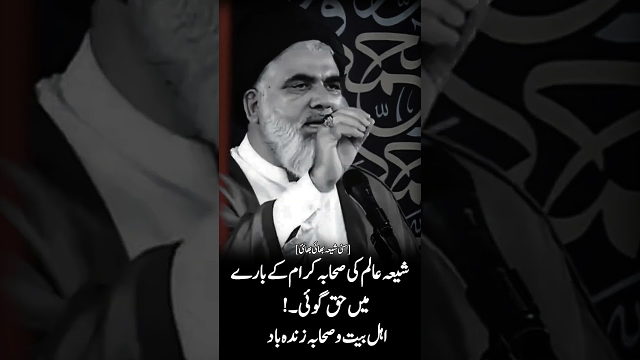 ❤️Shia Alim Ki Sahaba Karam R.A Se Mohabat ❤️ | #ammarbinyasir #viralvideo #viralshort