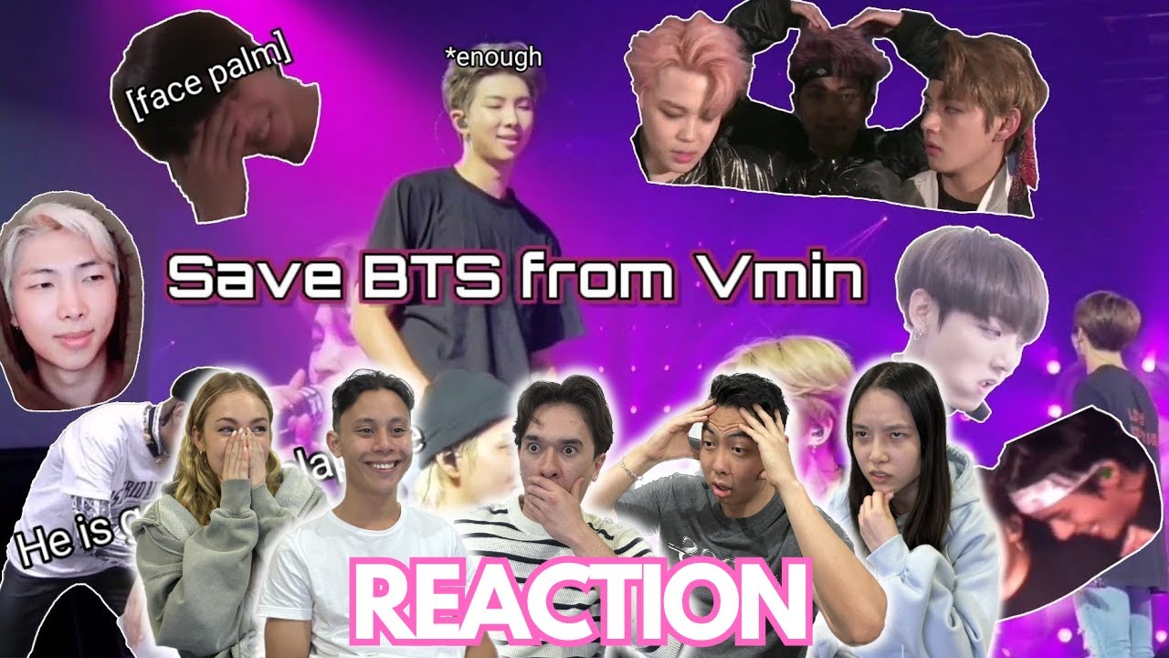 BTS IS SO DONE WITH VMIN REACTION!!