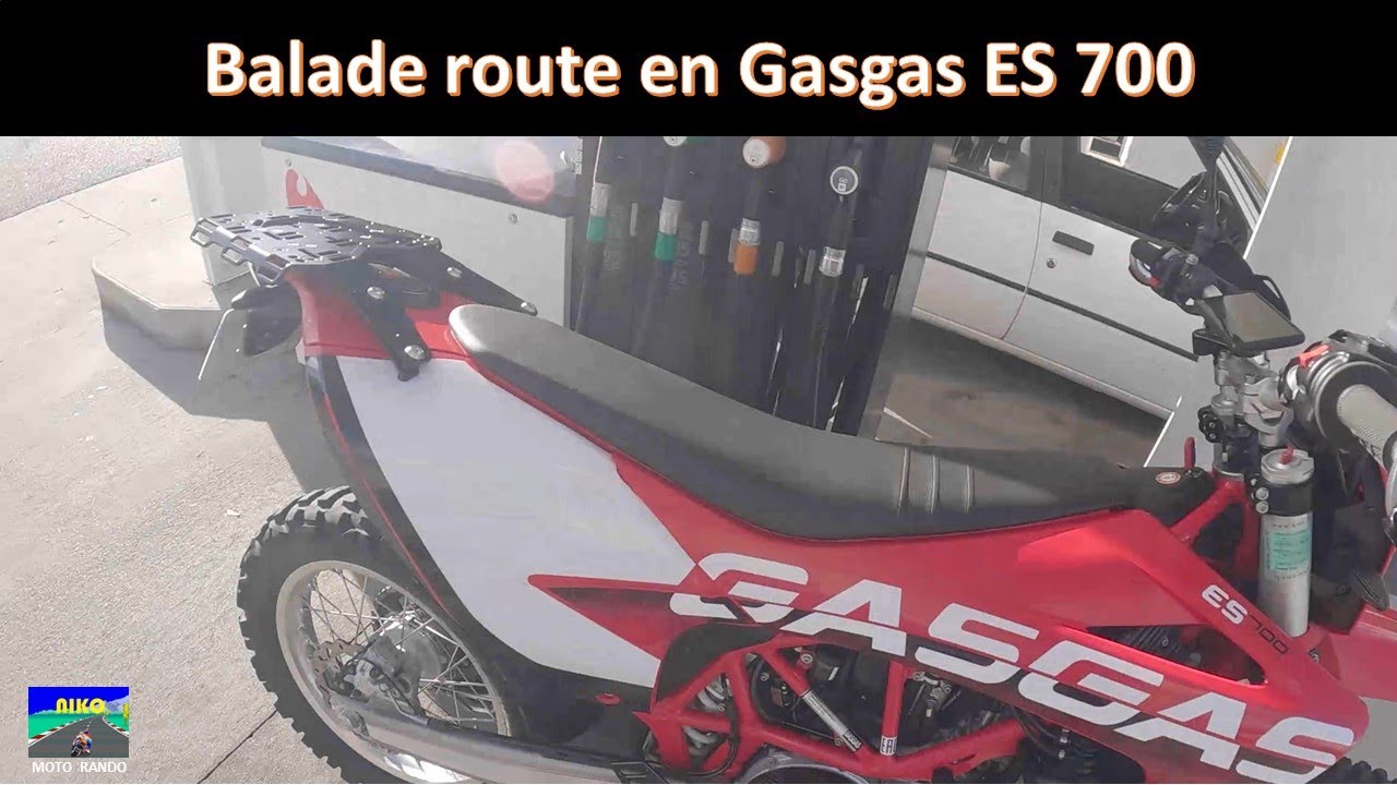 Balade route en Gasgas ES 700